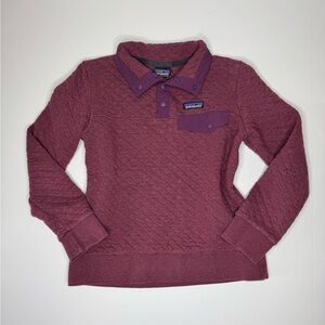 Patagonia Organic Cotton Snap Pullover – Women’s XS